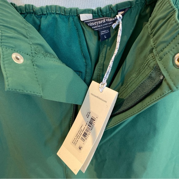 NWT Vineyard Vines Womens Shorts Golf Core Shorts Large Hunter green - Picture 3 of 6